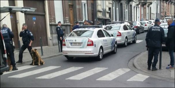 Οι πρώτες ΦΩΤΟ από την απειλή βόμβας στην πρεσβεία της Μιανμάρ στις Βρυξέλλες