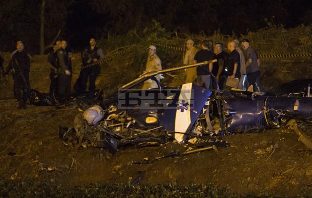 Βραζιλία – Νεκροί 4 αστυνομικοί σε συντριβή ελικοπτέρου