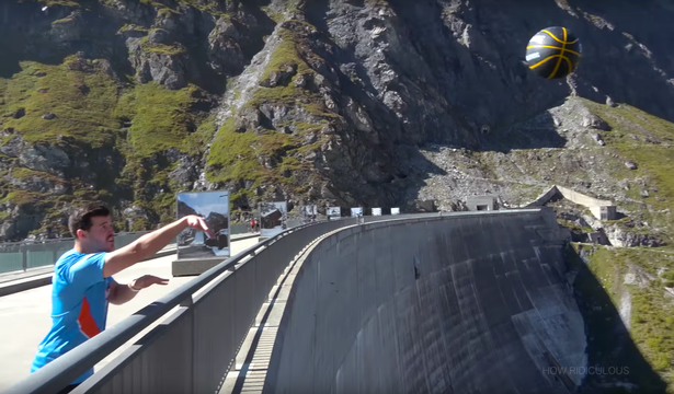 Εκπληκτικό καλάθι για ρεκόρ Γκίνες στις Ελβετικές Άλπεις – ΒΙΝΤΕΟ