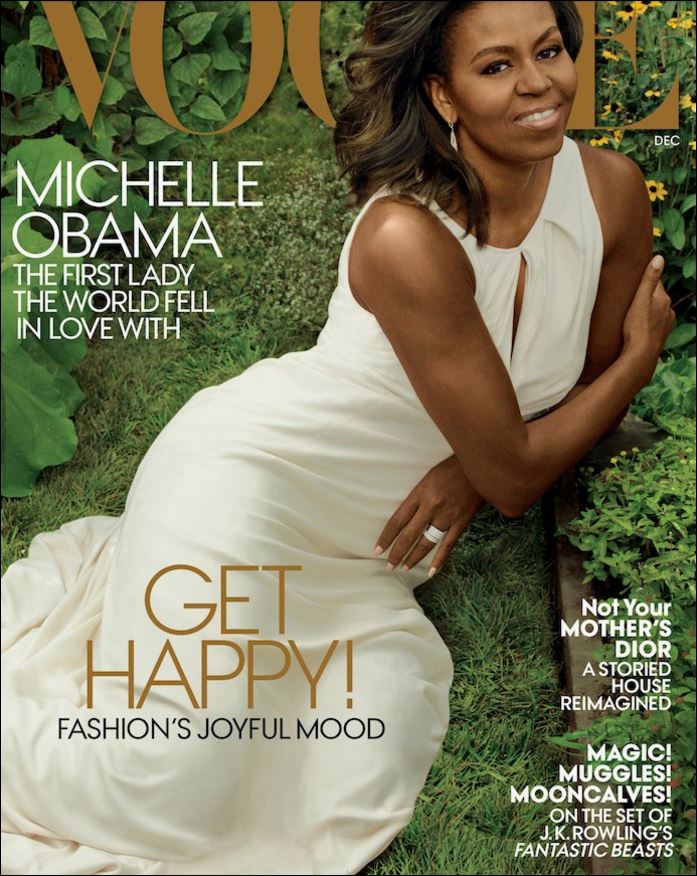 Η Μισέλ Ομπάμα ποζάρει στη Vogue και αποχαιρετά το Λευκό Οίκο – ΦΩΤΟ