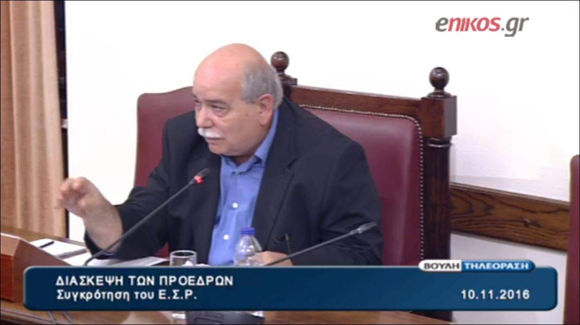 Η πρόταση του Βούτση για τη σύνθεση του ΕΣΡ – Όλα τα ονόματα – ΒΙΝΤΕΟ