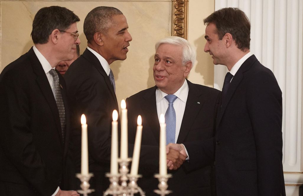 Τετ-α-τετ Ομπάμα – Μητσοτάκη στο Ίδρυμα Νιάρχος