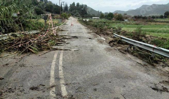 Σοβαρές ζημιές από την κακοκαιρία στην Ηλεία – ΦΩΤΟ – ΒΙΝΤΕΟ