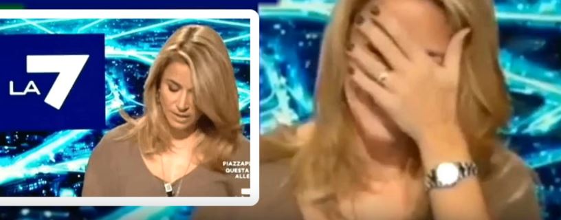 Ιταλίδα δημοσιογράφος σωριάστηκε στο έδαφος μιλώντας για το δημοψήφισμα – ΒΙΝΤΕΟ