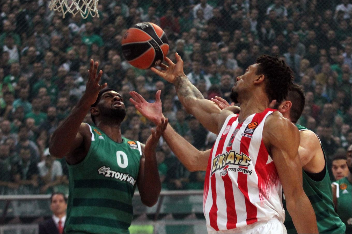 Παναθηναϊκός – Ολυμπιακός 63-61 (30′)