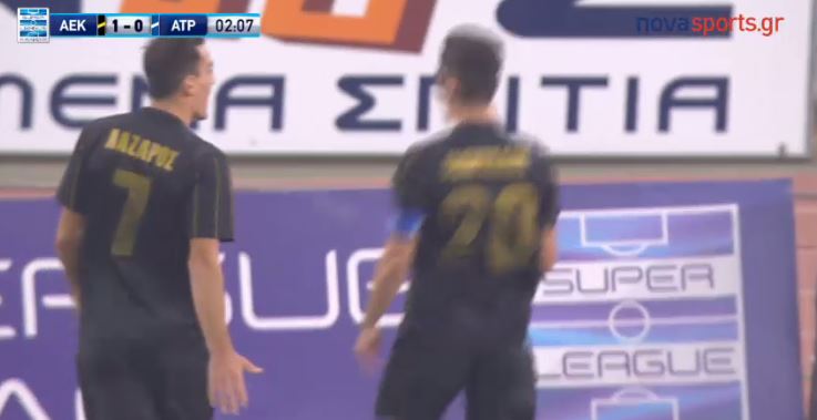 Τα γκολ και οι καλύτερες φάσεις του ΑΕΚ – Ατρόμητος – ΒΙΝΤΕΟ
