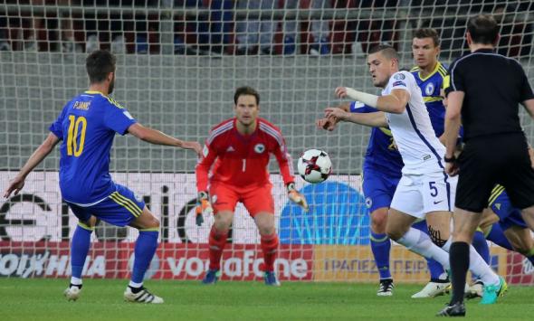H βαθμολογία στον όμιλο της Εθνικής ομάδας