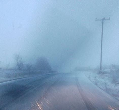 Tα πρώτα χιόνια έπεσαν στη Θεσσαλονίκη – ΦΩΤΟ