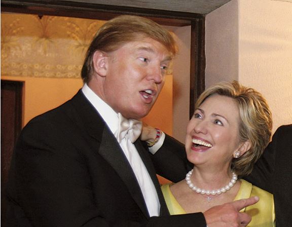Όταν η Χίλαρι και ο Τραμπ ήταν φίλοι – ΦΩΤΟ