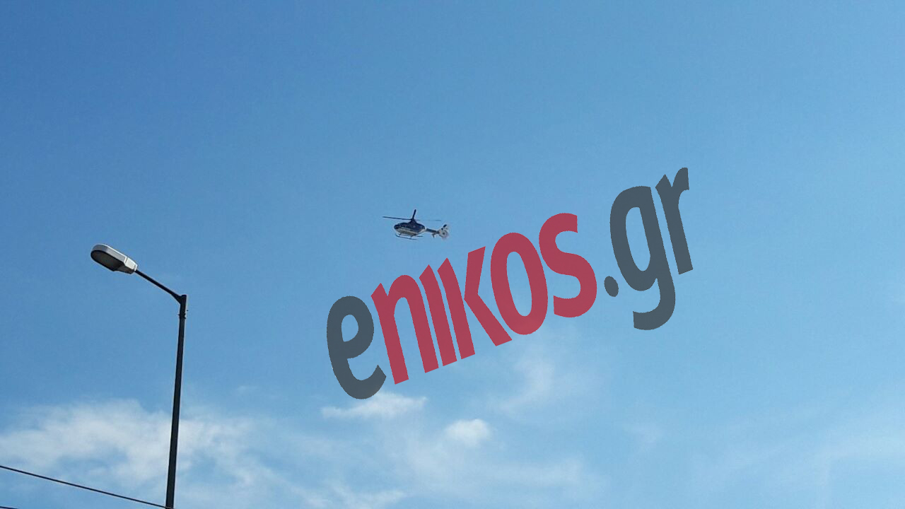 Τα ελικόπτερα της Αστυνομίας πάνω από το Προεδρικό Μέγαρο – ΦΩΤΟ