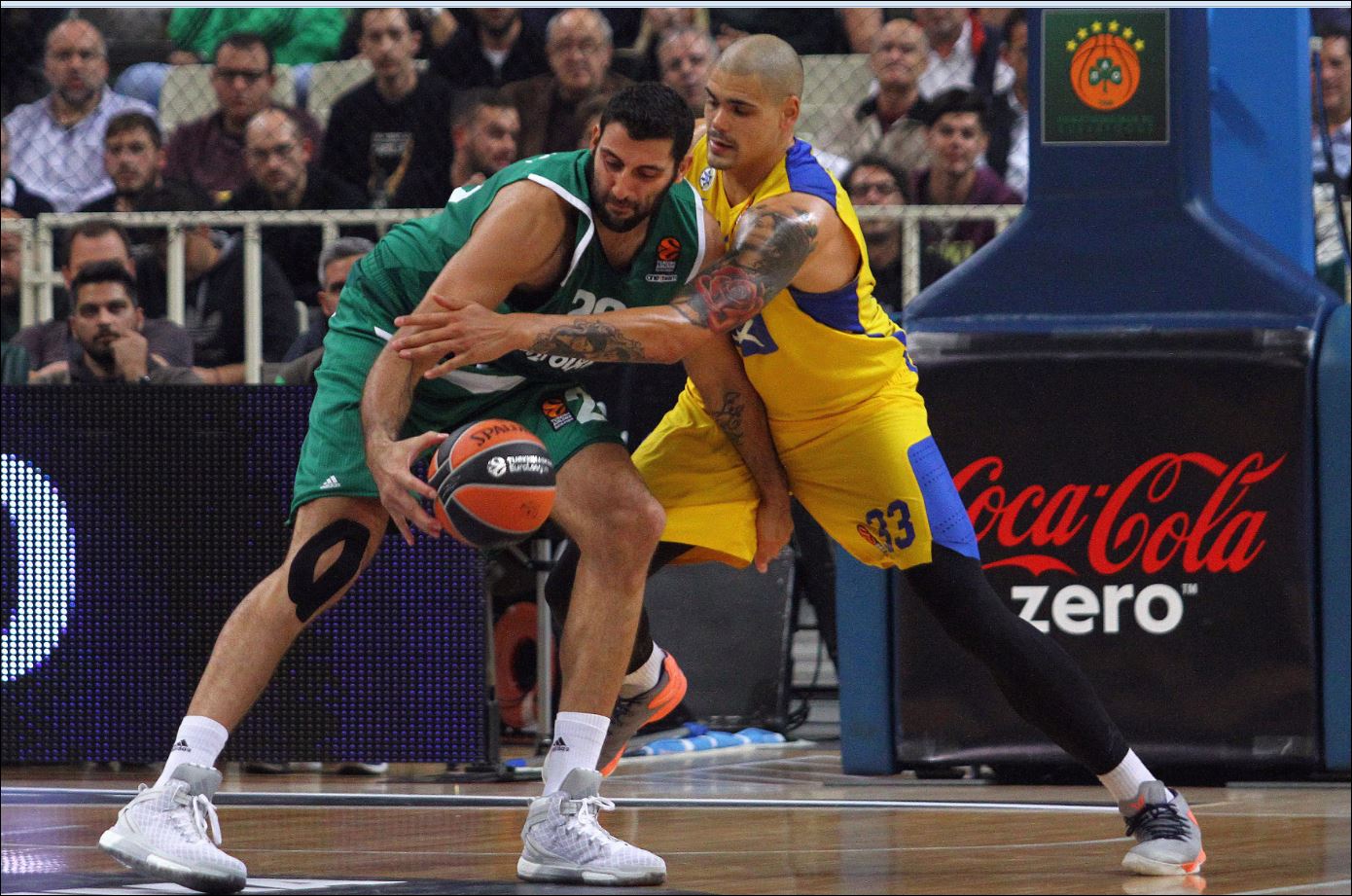 Παναθηναϊκός – Μακάμπι Τελ Αβίβ 67-67 (40′)