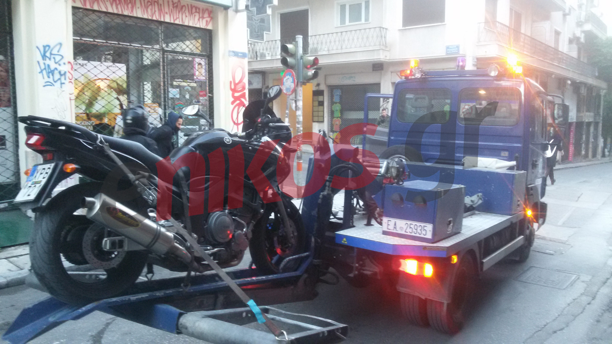 Αυτή είναι η μοτοσυκλέτα που βρέθηκε και εξετάζεται – ΦΩΤΟ – ΤΩΡΑ