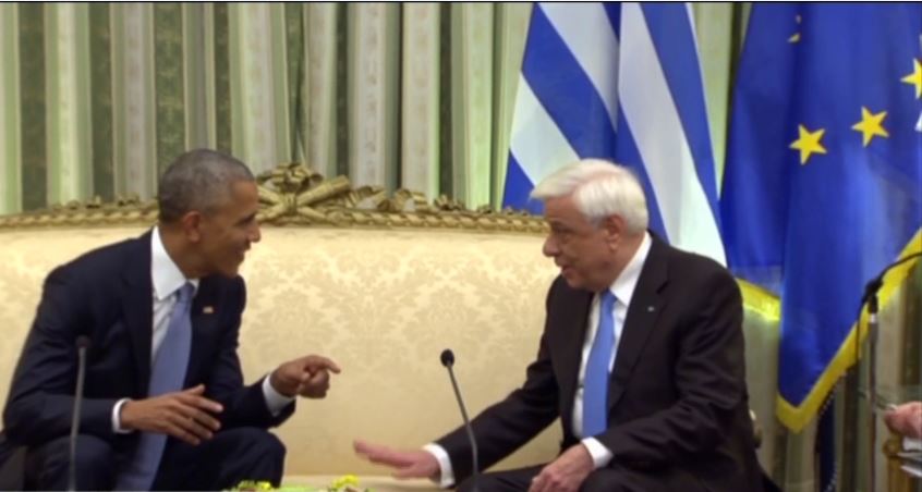 Η απορία του Ομπάμα στον Παυλόπουλο για το Προεδρικό Μέγαρο – ΒΙΝΤΕΟ