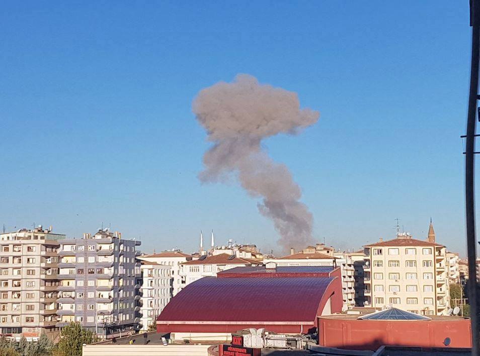 Οι πρώτες εικόνες από την έκρηξη στην Τουρκία – ΦΩΤΟ