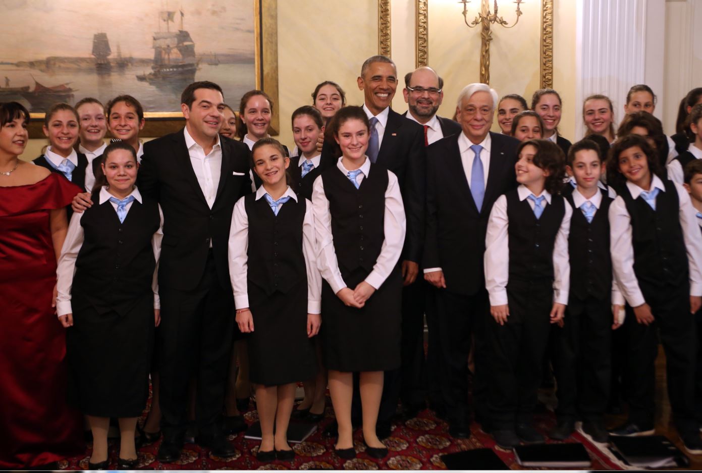 Η ευχάριστη έκπληξη στο δείπνο προς τιμήν του Ομπάμα – ΦΩΤΟ