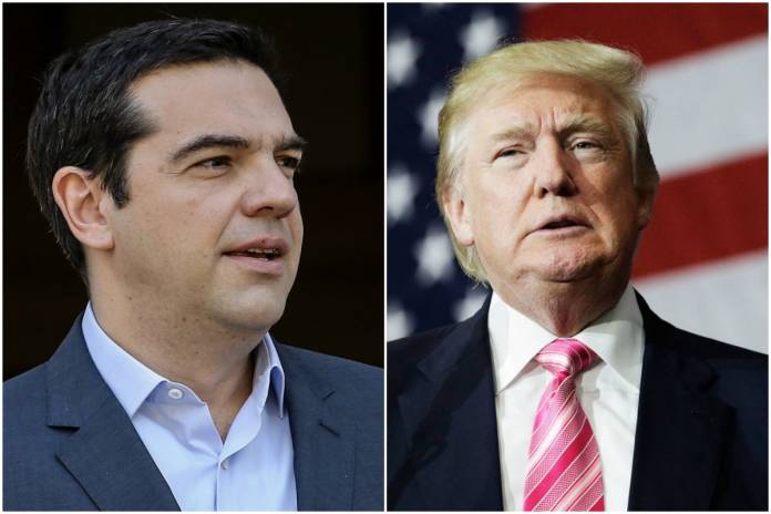 Ο Tραμπ στον Τσίπρα: «Θα χαρώ να τα πούμε από κοντά»