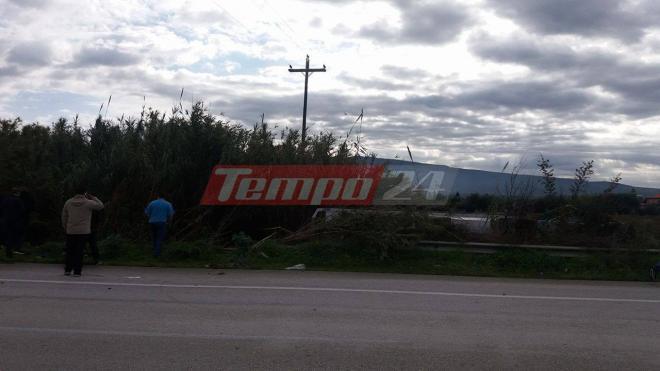 Σοβαρό τροχαίο στην Πατρών–Πύργου – ΦΩΤΟ