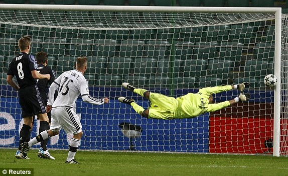 Κάζο της Ρεάλ στη Βαρσοβία – Στο 85′ γλίτωσε την ήττα – Δείτε τα σημερινά αποτελέσματα των αγώνων του Τσάμπιονς Λιγκ