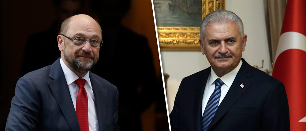 Ο Τούρκος Πρωθυπουργός στον Σουλτς: Αδελφέ, δεν μας νοιάζει η κόκκινη γραμμή σου