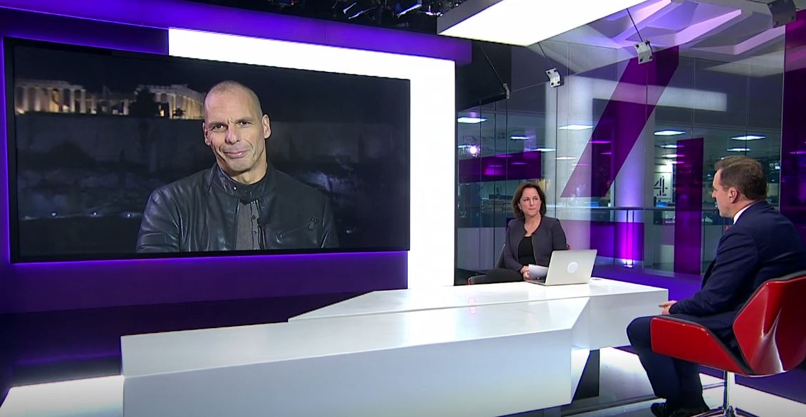 Το ειρωνικό σχόλιο του διάσημου ιστορικού για τον Βαρουφάκη on air – ΒΙΝΤΕΟ