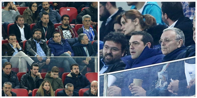 Οι αντιδράσεις του Τσίπρα στον αγώνα της Εθνικής – ΦΩΤΟ