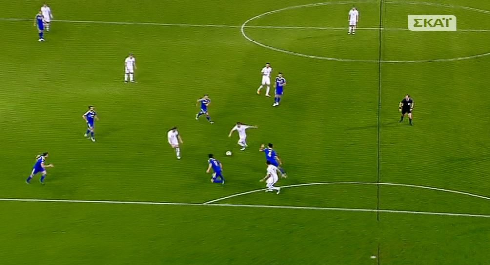 Δοκάρι για την Εθνική μας στο 54’ – ΦΩΤΟ