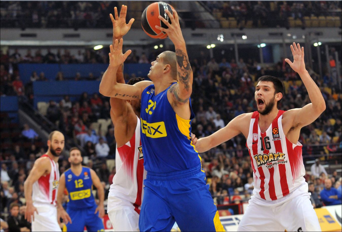 Ολυμπιακός – Μακάμπι Τελ Αβίβ 73-80 (ΤΕΛΙΚΟ)