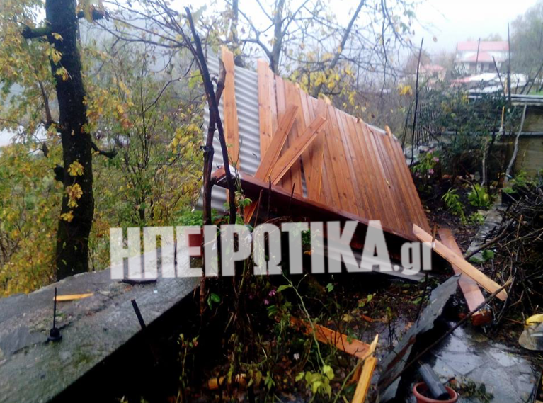 Καταστροφές στα Ιωάννινα από την κακοκαιρία –Κατέρρευσε γέφυρα – ΒΙΝΤΕΟ – ΦΩΤΟ