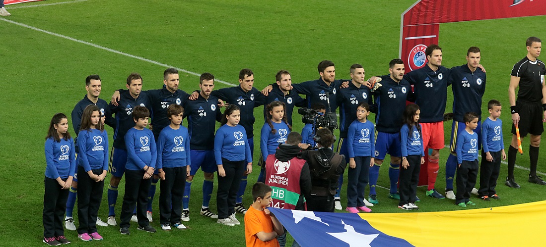 Ο τραυματίας οπαδός της Βοσνίας – ΦΩΤΟ