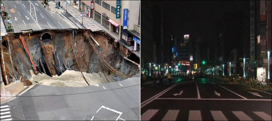 Έκλεισαν την τεράστια τρύπα που «κατάπιε» δρόμο στην Ιαπωνία σε 48 ώρες – ΒΙΝΤΕΟ