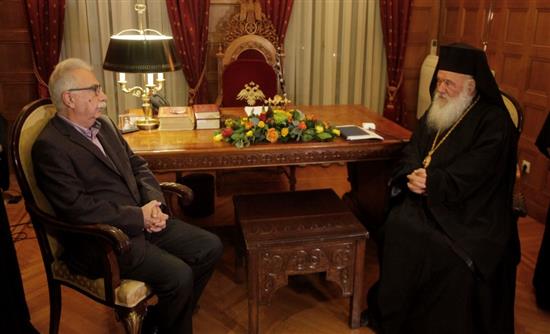 Συνέχιση του διαλόγου για τα Θρησκευτικά συμφώνησαν Ιερώνυμος-Γαβρόγλου