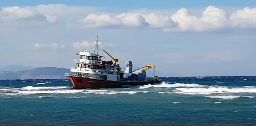 Η πορεία του τουρκικού πλοίου που προσάραξε στην Κω – ΒΙΝΤΕΟ