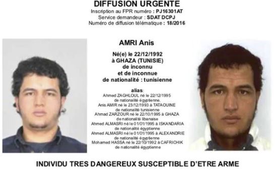 Οι ιταλικές αρχές επιβεβαιώνουν ότι ο Τυνήσιος καταζητούμενος είχε φυλακιστεί