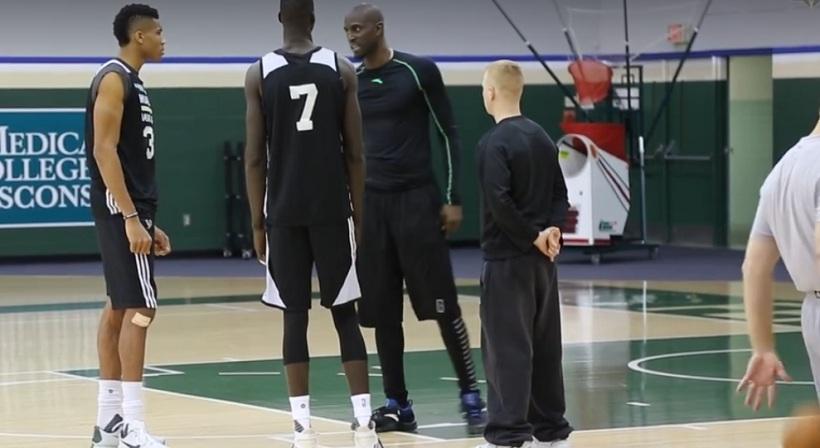 Οι συμβουλές του Γκαρνέτ στον Αντετοκούνμπο – ΒΙΝΤΕΟ