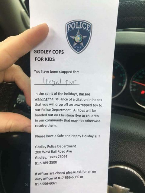 ΗΠΑ: Πληρώνουν το πρόστιμο της τροχαίας με… παιδικά δώρα