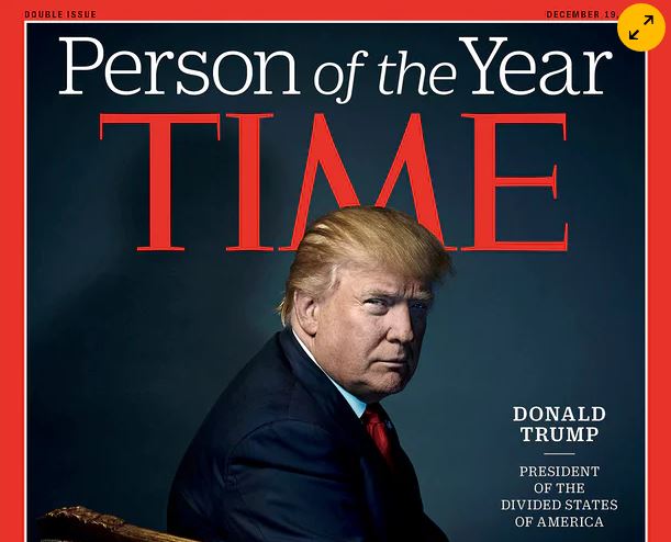 Time: Πρόσωπο της χρονιάς ο “Πρόεδρος των Διχασμένων πολιτειών της Αμερικής”