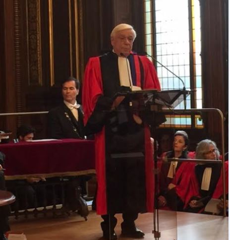 Επίτιμος Διδάκτορας της Σορβόννης ο Προκόπης Παυλόπουλος – ΦΩΤΟ