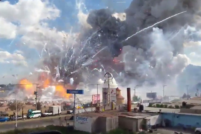 Μεξικό: Τουλάχιστον 27 νεκροί και 70 τραυματίες από έκρηξη σε αγορά πυροτεχνημάτων – ΒΙΝΤΕΟ