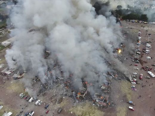 Μεξικό: Τουλάχιστον 29 είναι οι νεκροί από τις εκρήξεις στην αγορά πυροτεχνημάτων – ΒΙΝΤΕΟ