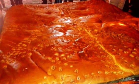 Χριστόψωμο 400 κιλών στο «Μέλωμα του Χριστού»