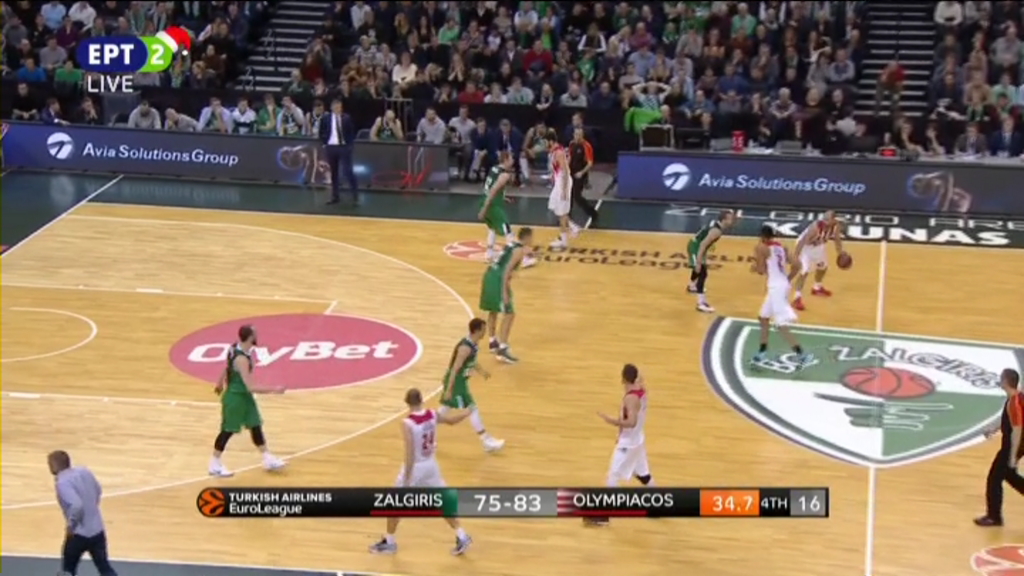 Ζαλγκίρις – Ολυμπιακός 75-88 (ΤΕΛΙΚΟ)