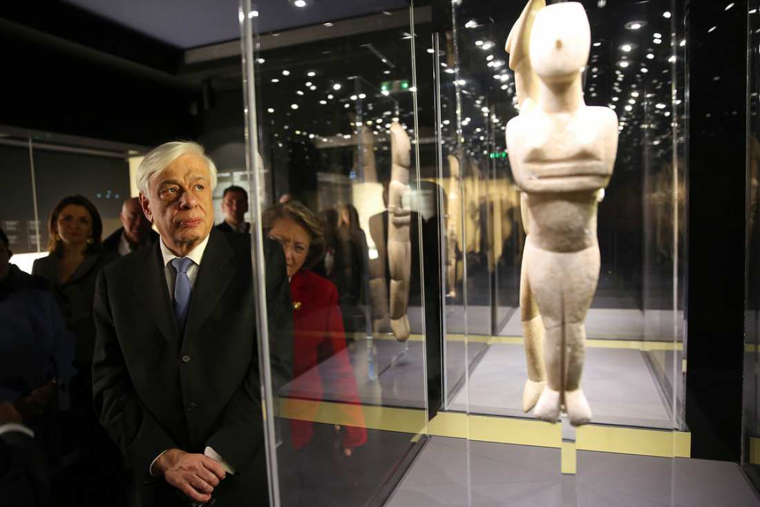 Στο Μουσείο Κυκλαδικής Τέχνης ο Παυλόπουλος