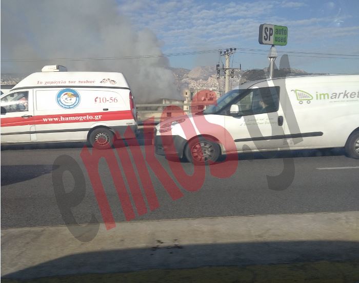 Σε βιοτεχνία υφασμάτων η φωτιά στο Ρέντη – ΦΩΤΟ – ΤΩΡΑ