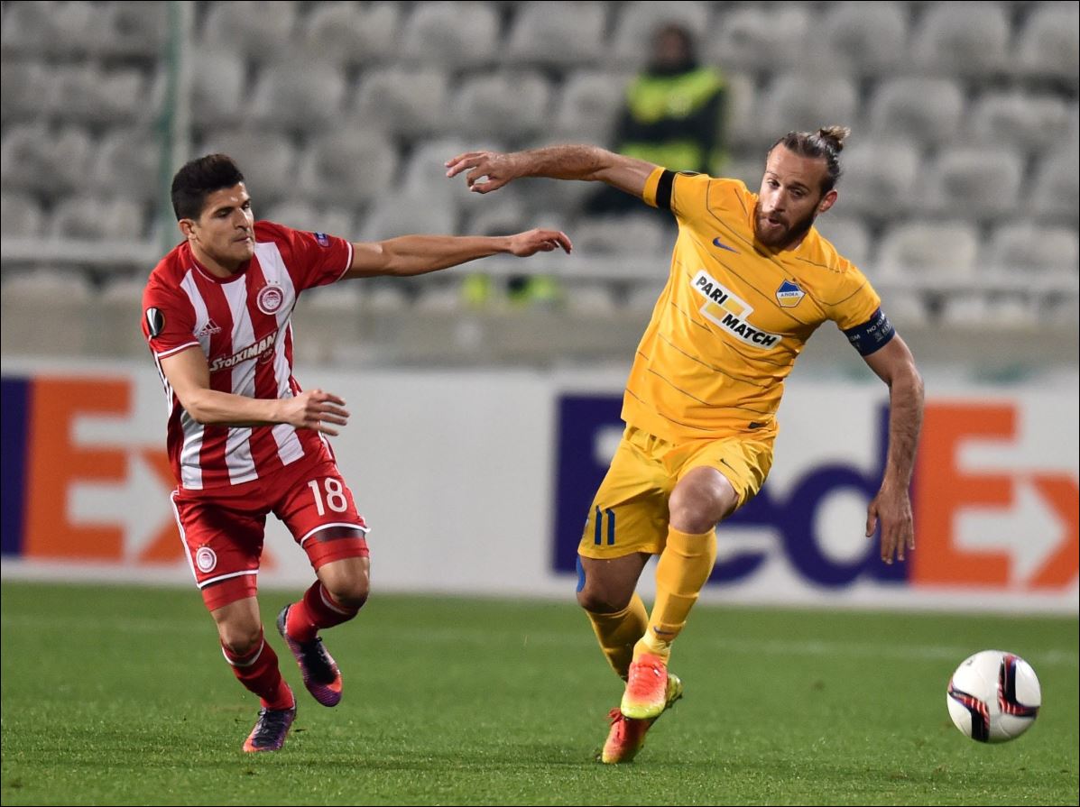 ΑΠΟΕΛ – Ολυμπιακός 2-0 (ΤΕΛΙΚΟ)