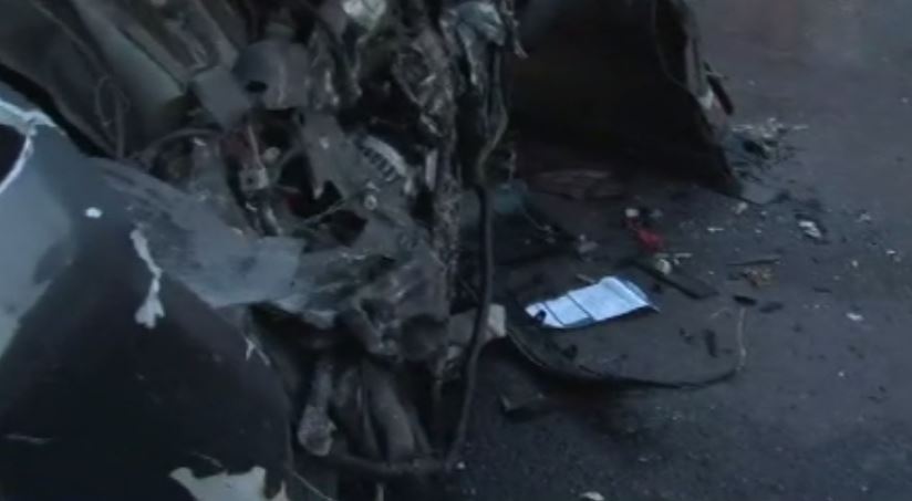 Σοκαριστικό ΒΙΝΤΕΟ από το σημείο του σφοδρού τροχαίου