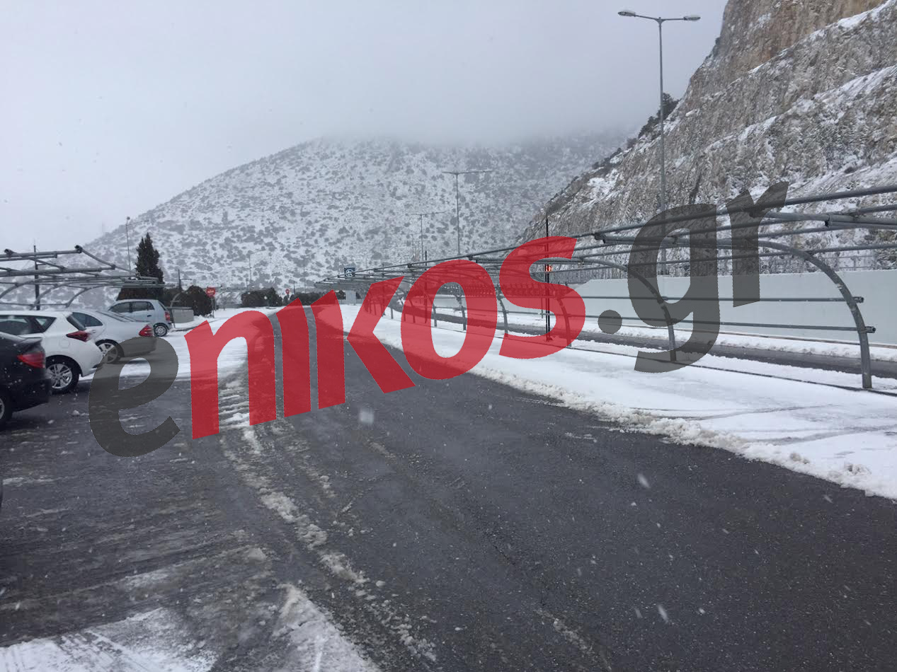 Σφοδρή χιονόπτωση στην Αρκαδία – ΤΩΡΑ – ΦΩΤΟ