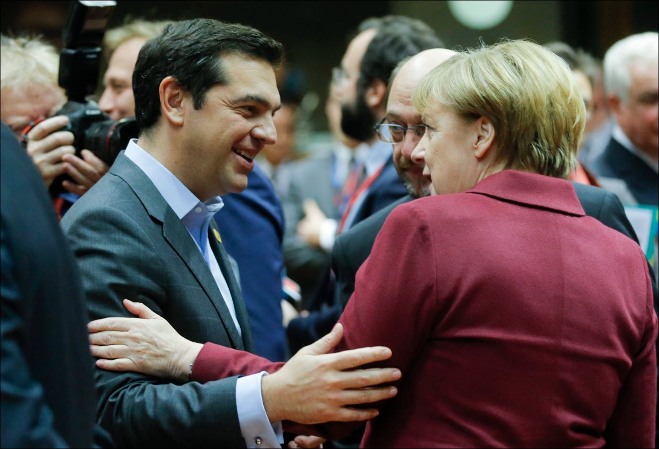 Τα γέλια του Τσίπρα με την Μέρκελ – ΦΩΤΟ