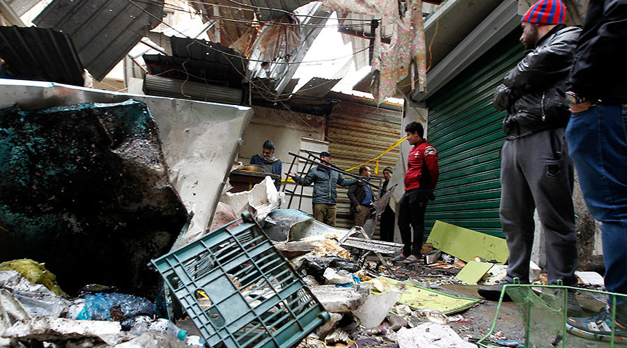 Τουλάχιστον 25 νεκροί από διπλή επίθεση σε αγορά στο κέντρο της Βαγδάτης – ΦΩΤΟ