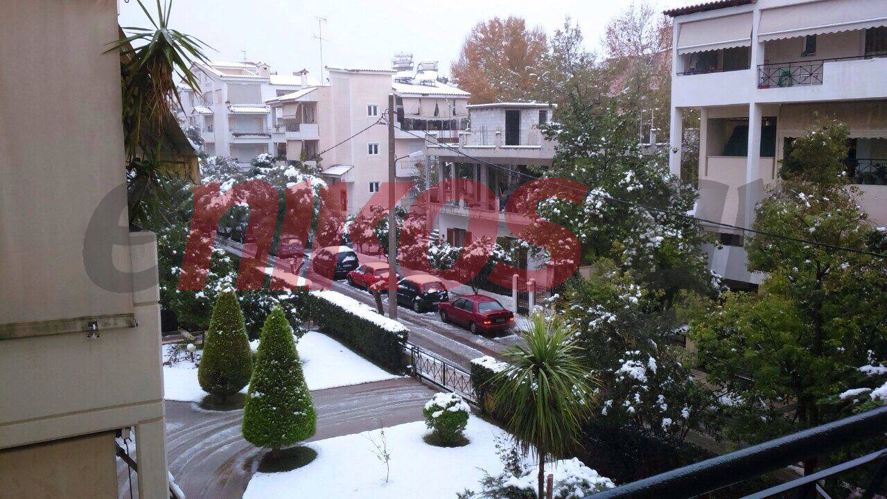 Το χιονισμένο Χαλάνδρι – ΦΩΤΟ