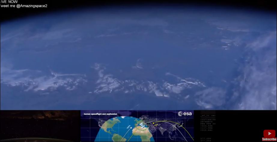 Εντυπωσιακές εικόνες της Γης από το διαστημικό σταθμό της NASA – BINTEO